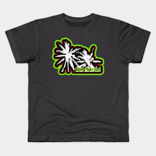 Trade winds,whipping palms Kids T-Shirt